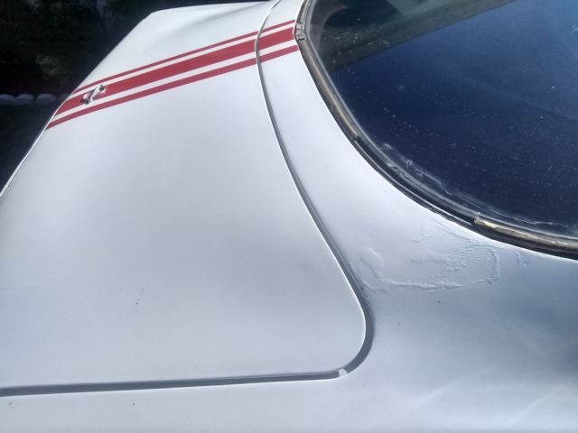 1967 White Plymouth Barracuda