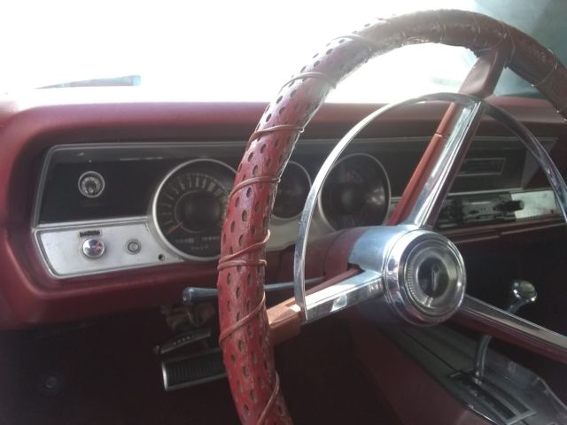 1967 White Plymouth Barracuda