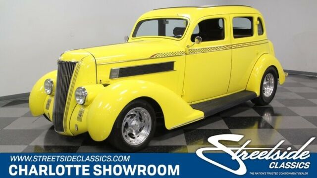 1935 Yellow Chrysler Airstream Sedan