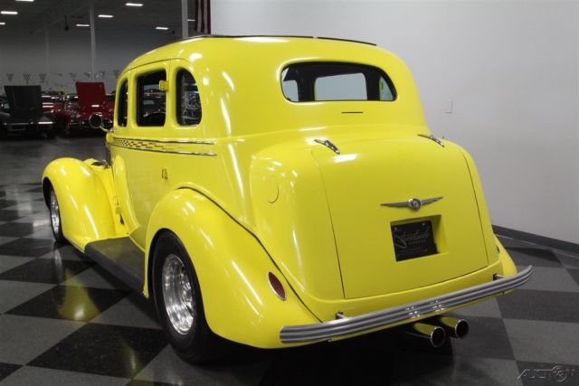 1935 Yellow Chrysler Airstream