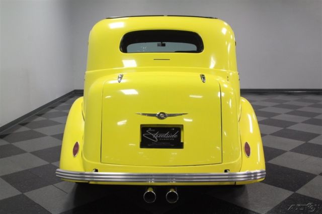1935 Yellow Chrysler Airstream
