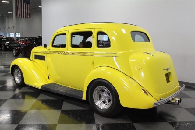 1935 Yellow Chrysler Airstream