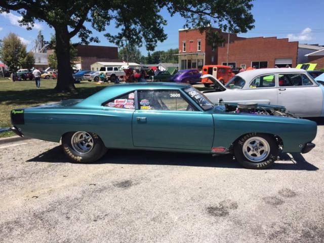 1968 Blue Plymouth Road Runner Coupe