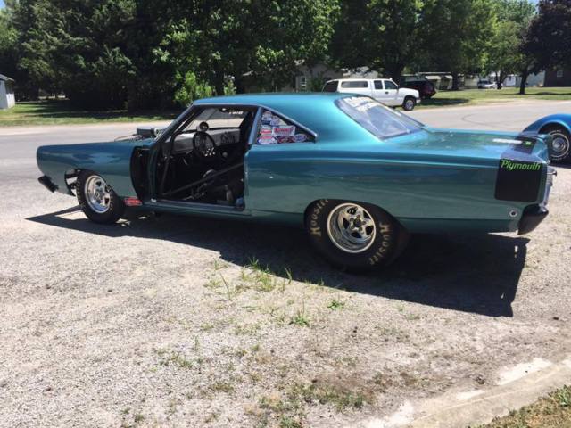 1968 Blue Plymouth Road Runner Coupe