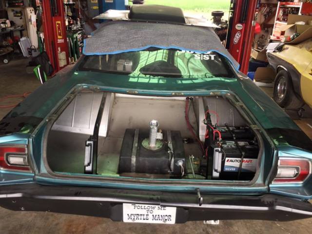 1968 Blue Plymouth Road Runner Coupe