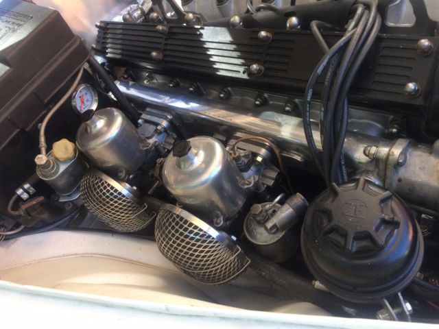 1967 White Jaguar Mark 2 MK II Sedan