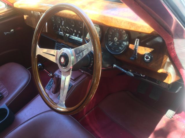 1967 White Jaguar Mark 2 MK II Sedan