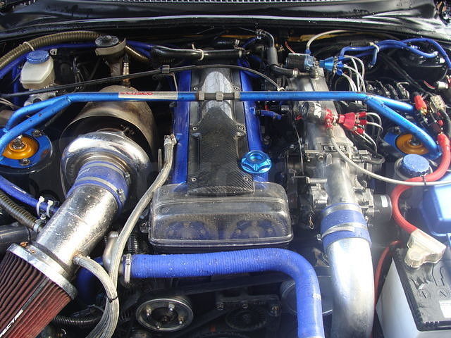 1994 Blue Toyota Supra Coupe