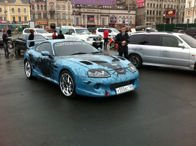 1994 Blue Toyota Supra Coupe
