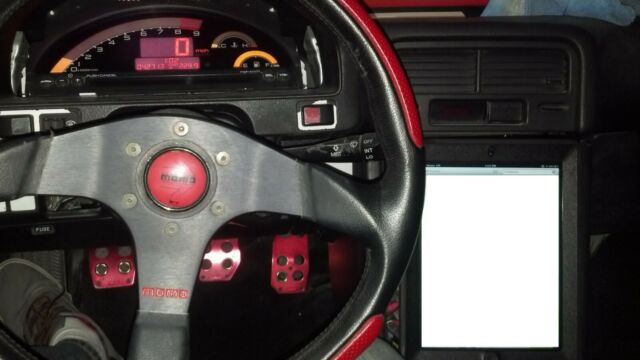 1991 White Honda CRX Hatchback