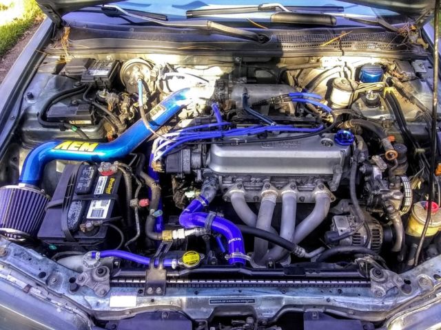 1994 Blue Honda Accord Coupe