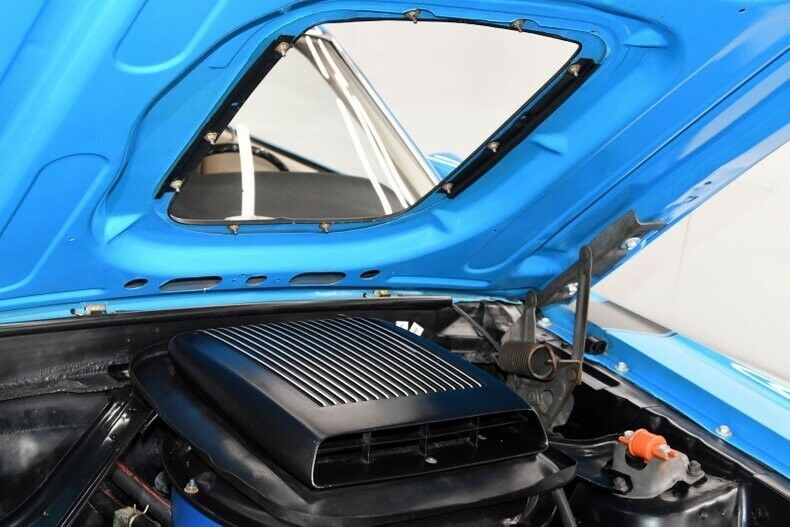 1970 Blue Ford Mustang Fastback