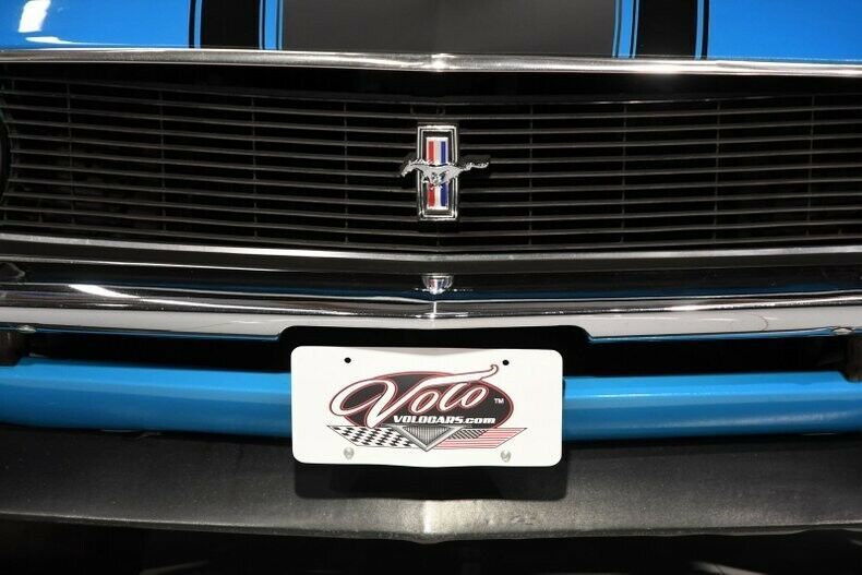 1970 Blue Ford Mustang Fastback