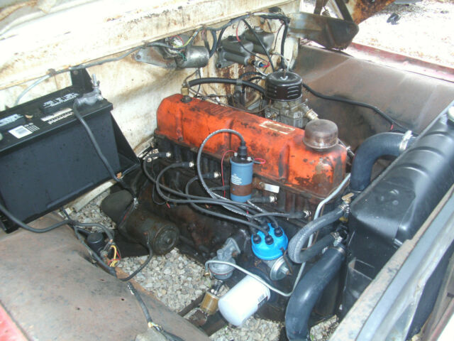 1960 Red & White Ford F-100 Standard Cab Pickup