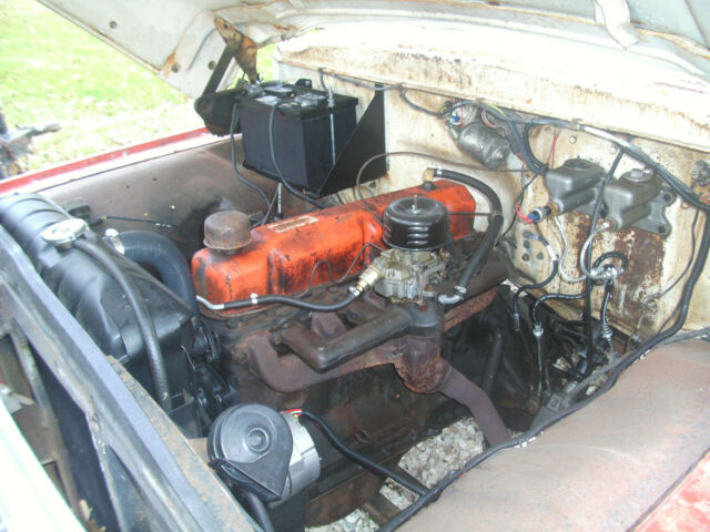 1960 Red & White Ford F-100 Standard Cab Pickup