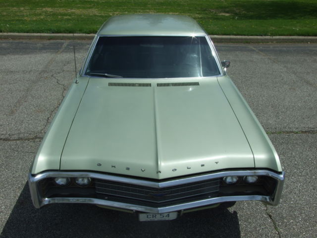 1969 Frost Green Chevrolet Bel Air/150/210