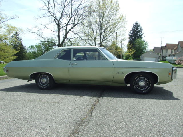 1969 Frost Green Chevrolet Bel Air/150/210