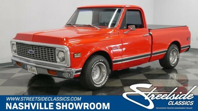 1972 Red Chevrolet C-10 Pickup Truck