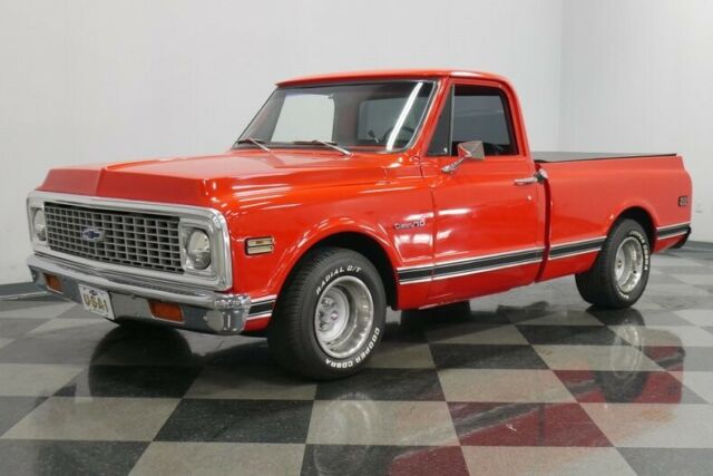 1972 Red Chevrolet C-10 Pickup Truck