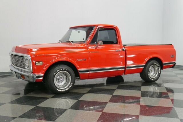 1972 Red Chevrolet C-10 Pickup Truck