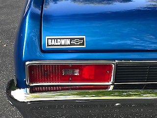1970 blue Chevrolet Nova