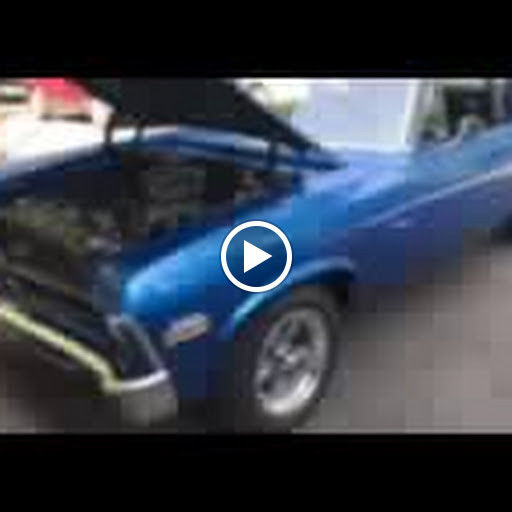 1970 blue Chevrolet Nova