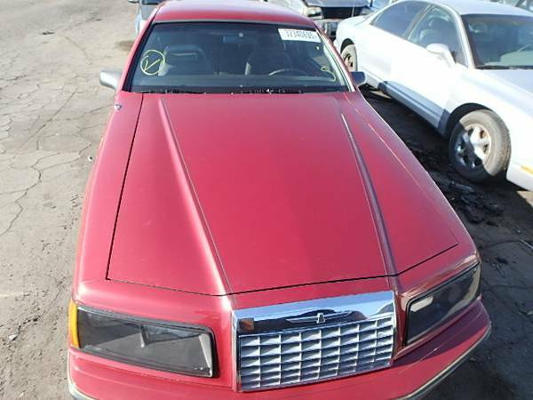 1984 Red Ford Thunderbird