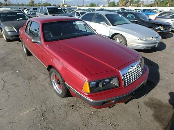 1984 Red Ford Thunderbird