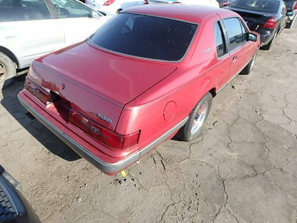 1984 Red Ford Thunderbird