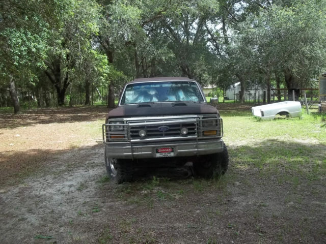 1986 Blue Ford F-150 Standard Cab Pickup