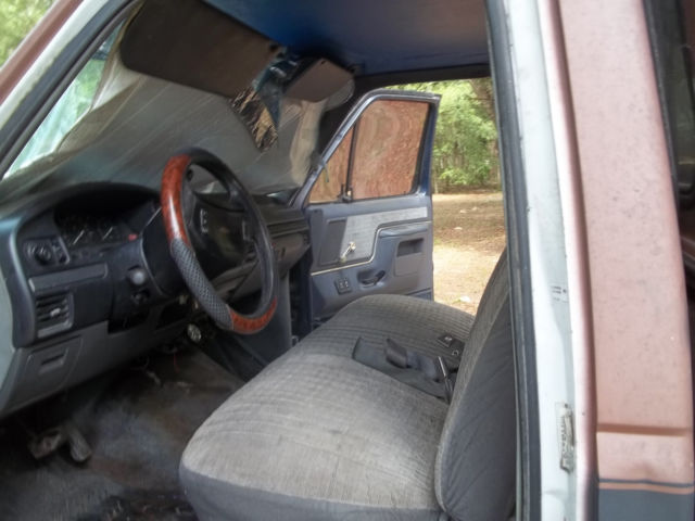 1986 Blue Ford F-150 Standard Cab Pickup