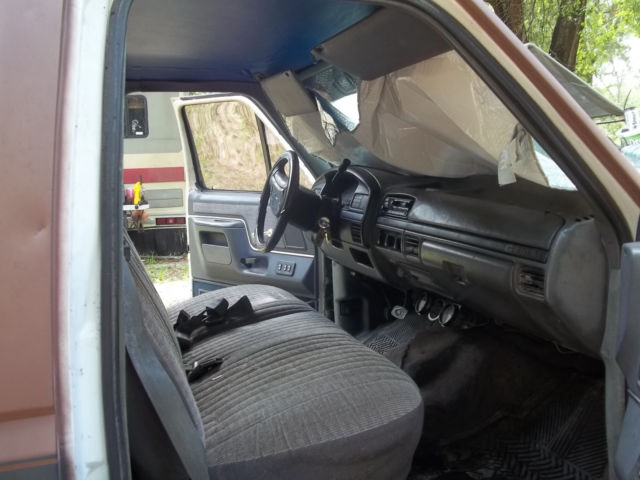 1986 Blue Ford F-150 Standard Cab Pickup