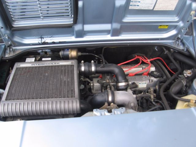 1989 light blue Toyota MR2 Coupe