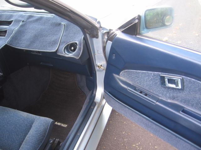 1989 light blue Toyota MR2 Coupe