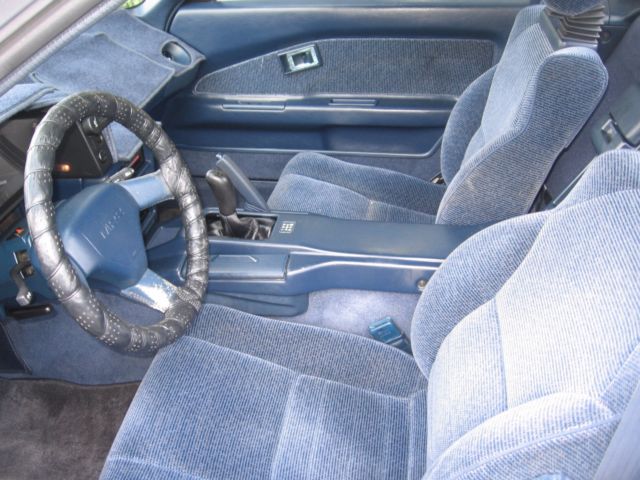 1989 light blue Toyota MR2 Coupe