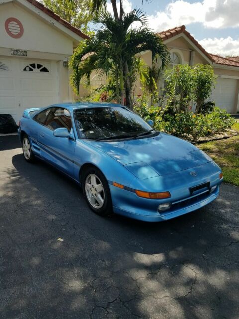 1993 Teal Toyota MR2 Coupe