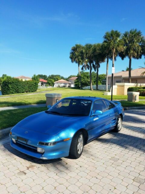 1993 Teal Toyota MR2 Coupe