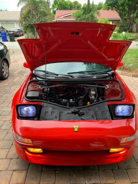 1991 Red Toyota MR2 Coupe