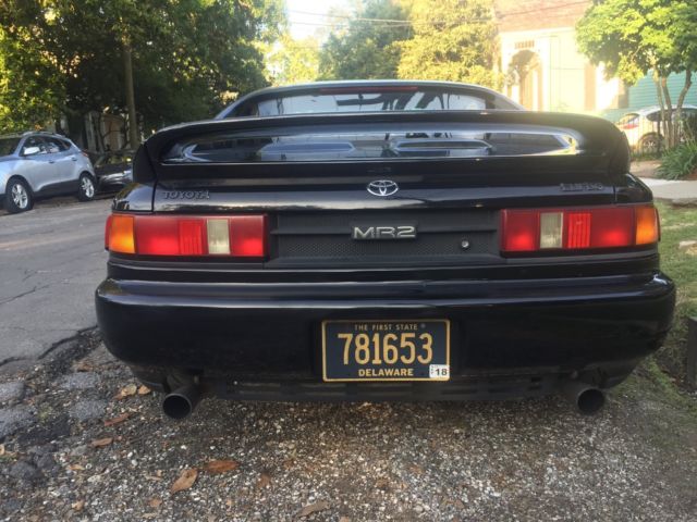 1993 Black Toyota MR2 Coupe
