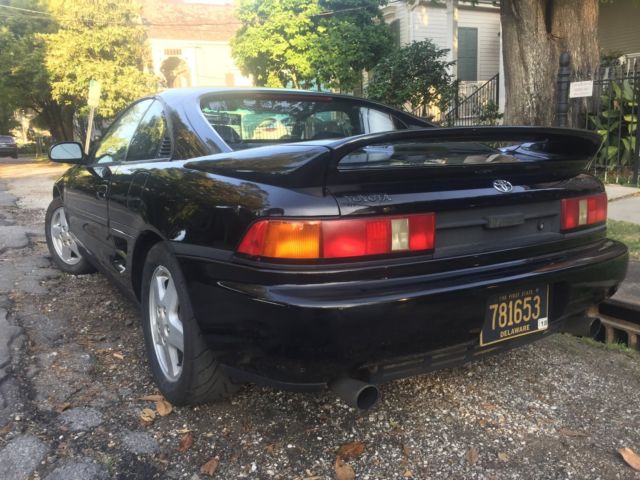 1993 Black Toyota MR2 Coupe