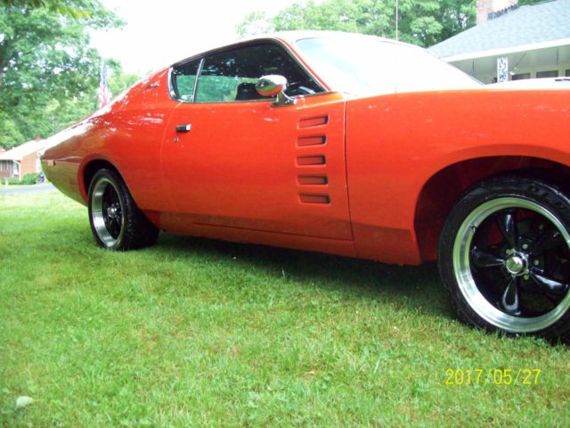 1972 Orange Dodge Charger Coupe