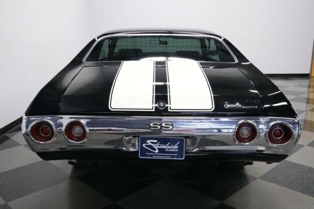 1972 Black Chevrolet Chevelle Coupe