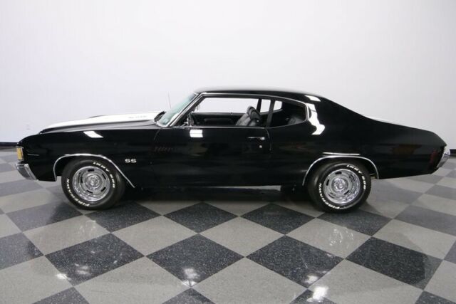 1972 Black Chevrolet Chevelle Coupe