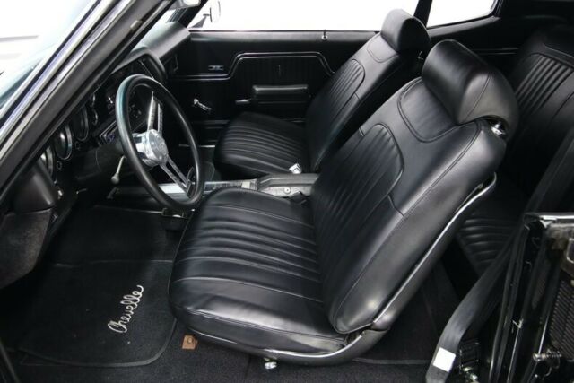 1972 Black Chevrolet Chevelle Coupe