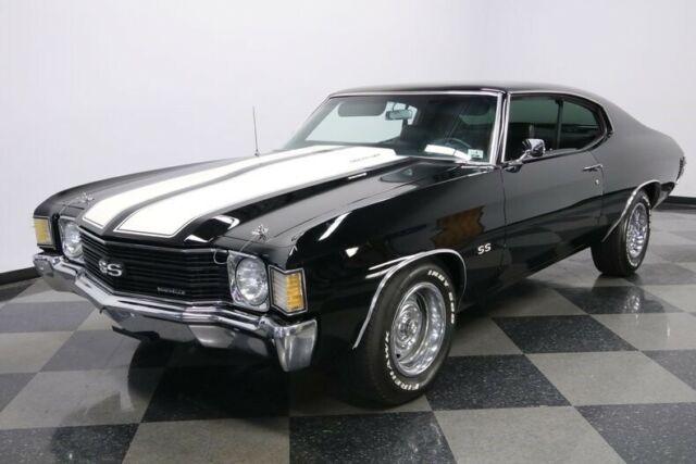 1972 Black Chevrolet Chevelle Coupe