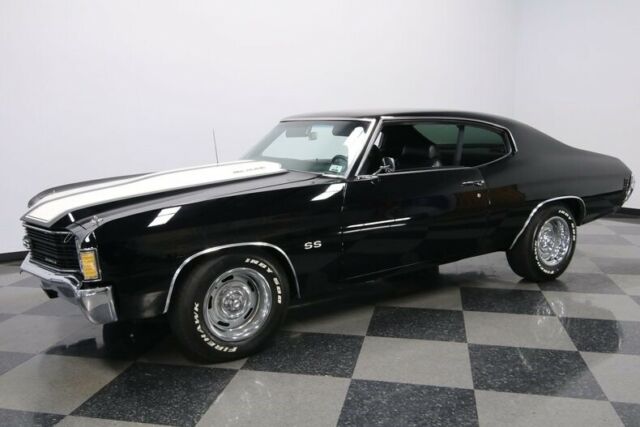 1972 Black Chevrolet Chevelle Coupe
