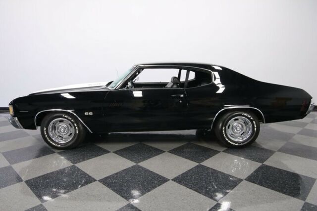 1972 Black Chevrolet Chevelle Coupe