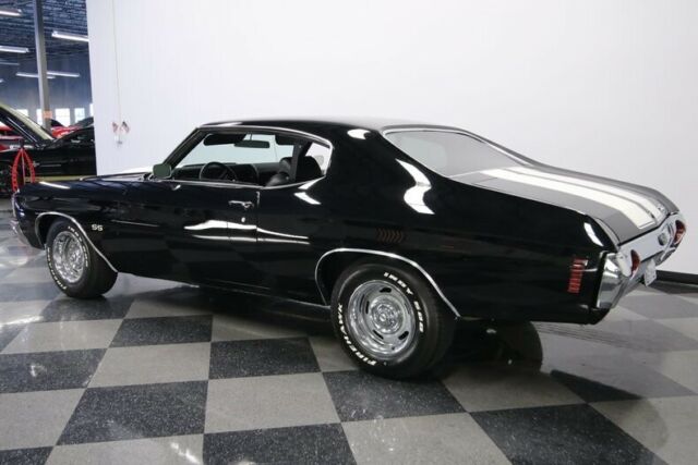 1972 Black Chevrolet Chevelle Coupe