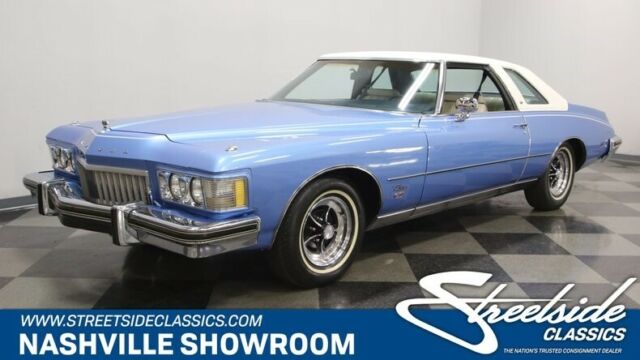 1974 Blue Buick Riviera Coupe