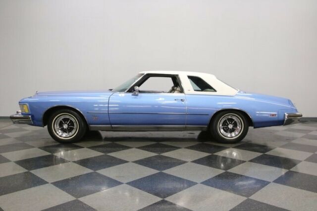 1974 Blue Buick Riviera Coupe